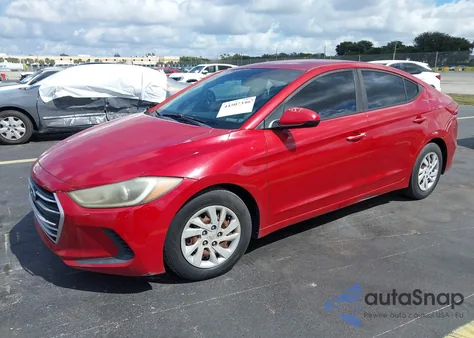 2017 Hyundai Elantra Se from USA, damaged, VIN KMHD74LF4HU367603